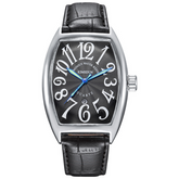 Carlophis K-816D Cypher Men's Ana-Digi Tonneau Watch - Hybrid Display