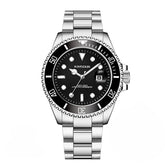 Carlophis K-1022B Spectre Skeleton Steel Bracelet Watch - Unisex