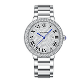 Carlophis K-1837B Eclat Iced-Out Ballon-Style Watch - Unisex