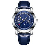 Carlophis K-1827B Vortex Rotating Star Dial Watch - Unisex & Celestial