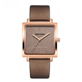 Carlophis K-7703B Belle Women's Square Watch - Elegant & Classic Style