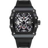 Carlophis K-2018B Stance Men's Tonneau Watch - Artistic & No-Logo Dial