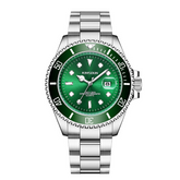 Carlophis K-1022B Men's "Submariner" Style Watch - Luminous & Waterproof