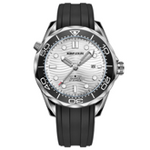 Carlophis K-1808B Jetty Classic Diver-Style Watch - Unisex & Quartz