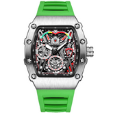 Carlophis K-2102B Velocity Men's Tonneau Watch - Sport & Vibrant Colors