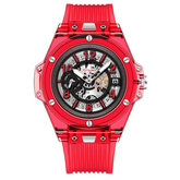 Carlophis Link Transparent Couples' Watch - His & Hers Ana-Digi Style