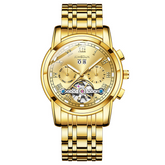 Carlophis K-1896A Consul Automatic Calendar Watch - Unisex & Mechanical