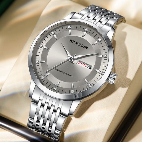 Carlophis K-1851B Metropolitan Classic Watch - Unisex & Stainless Steel