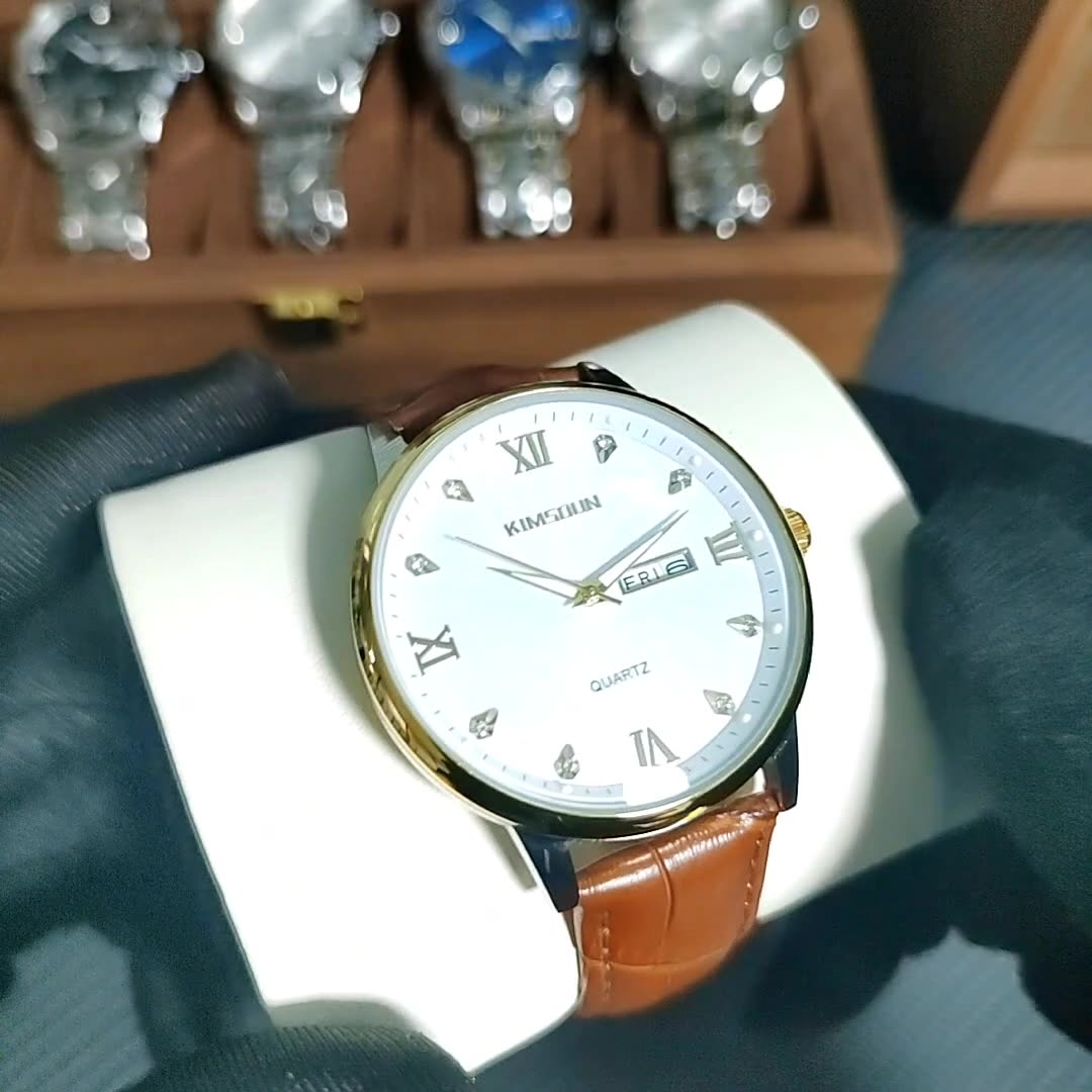 Carlophis K-1814B Scholar Ultra-Thin Dress Watch - Unisex & Small Seconds