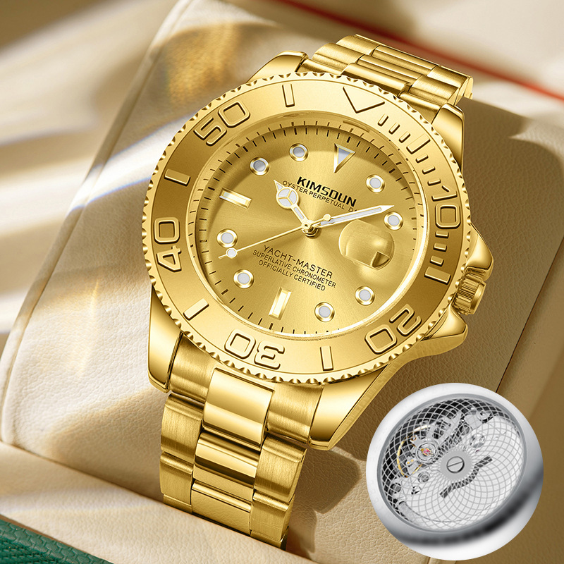 Carlophis K-1818B Tidal Skeleton Yachting-Style Watch - Unisex