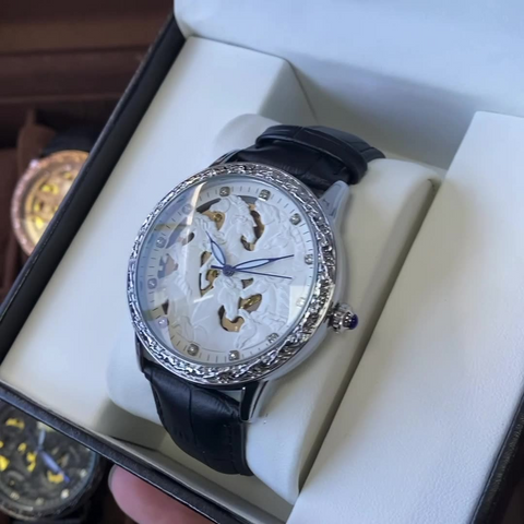 Carlophis K-2196A Virtuoso Automatic 3D Horse Watch - Unisex & Mechanical