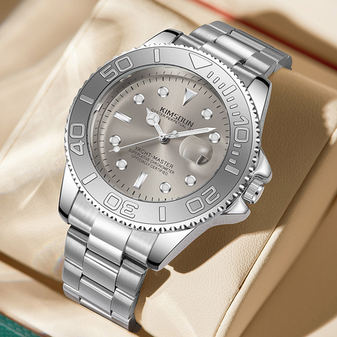 Carlophis K-1818B Regatta Steel Bracelet Watch - Unisex & Yachting-Style