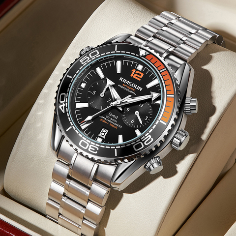 Carlophis K-1804A Maritime Automatic Diver-Style Watch - Men's