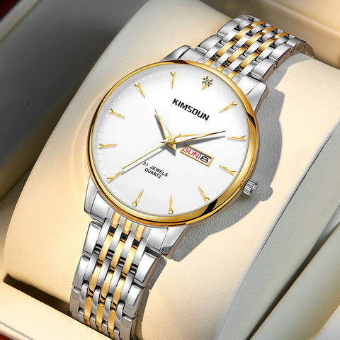 Carlophis K-1802B Keystone Ultra-Thin Dress Watch - Small Seconds