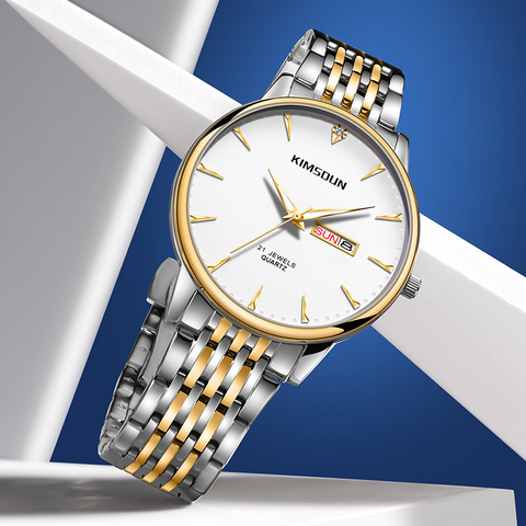 Carlophis K-1802B Aspect Ultra-Thin Watch - Unisex & See-Through Case