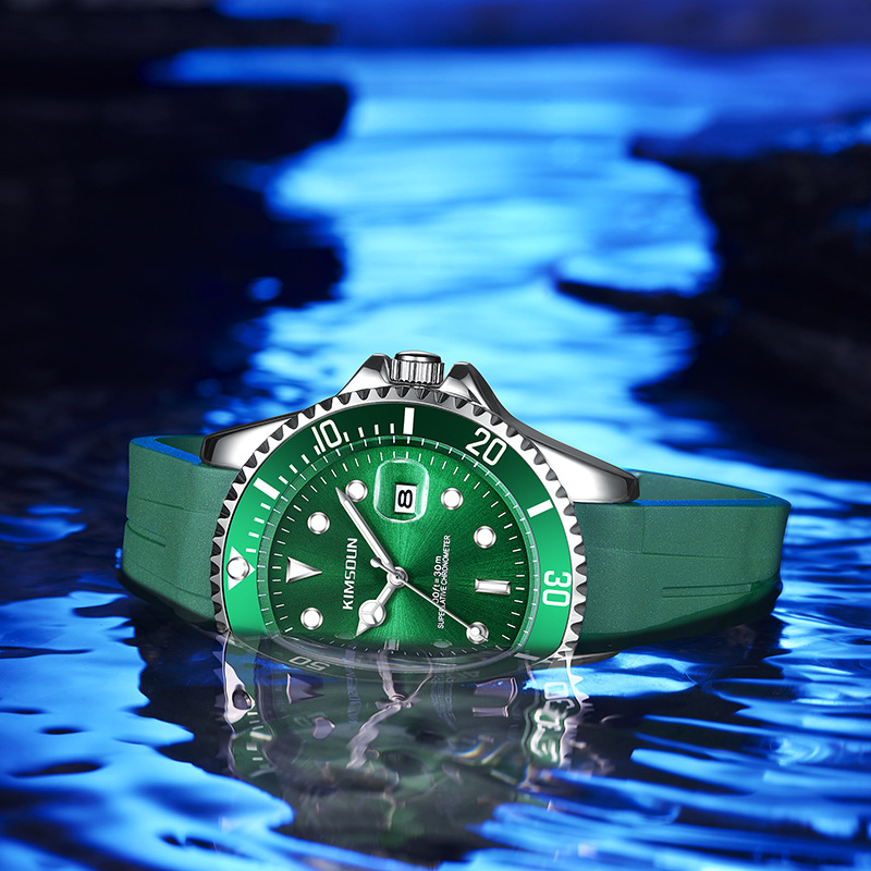 Carlophis K-1022B Spectre Skeleton Diver-Style Watch - Unisex & Quartz