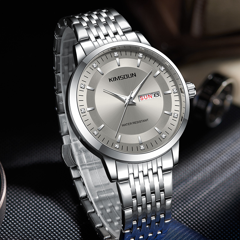 Carlophis K-1851B Metropolitan Classic Watch - Unisex & Stainless Steel