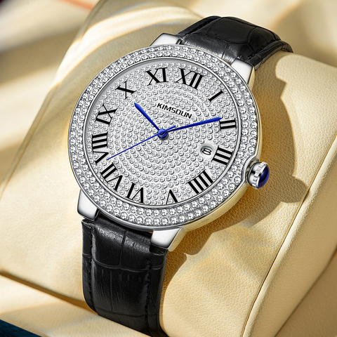 Carlophis K-1837B Eclat Iced-Out Ballon-Style Watch - Unisex