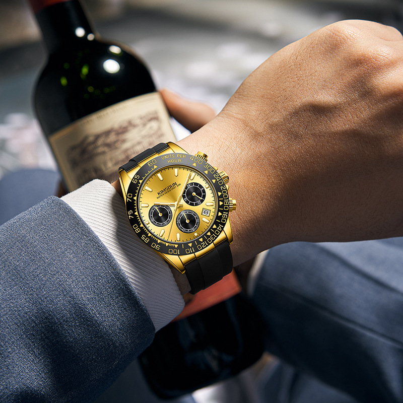 Carlophis Monza Skeleton Chronograph Watch - Unisex & Racing-Inspired