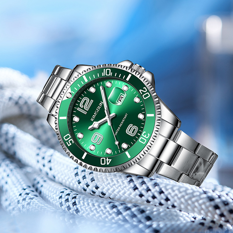 Carlophis K-920D Sentinel Classic Diver-Style Watch - Men's & Quartz