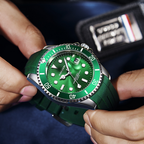 Carlophis K-1022B Abyss Classic Diver-Style Watch - Unisex & Quartz