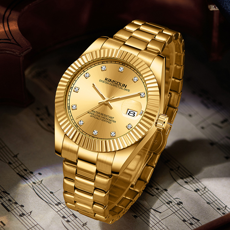 Carlophis K-1839 Estate Skeleton Dress Watch - Unisex & Fluted Bezel