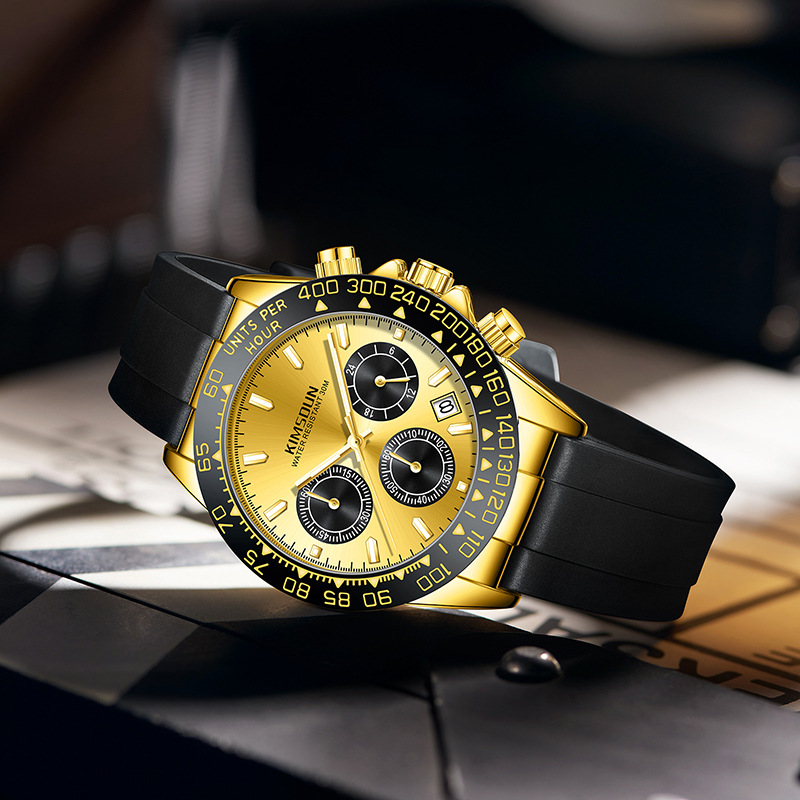 Carlophis Monza Skeleton Chronograph Watch - Unisex & Racing-Inspired