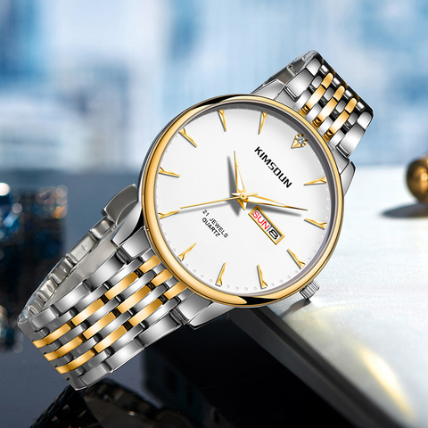 Carlophis K-1802B Keystone Ultra-Thin Dress Watch - Small Seconds