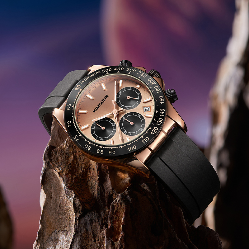Carlophis K-1810B Le Mans "Panda Dial" Chronograph Watch - Unisex & Racing