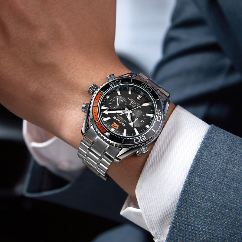 Carlophis K-1804A Maritime Automatic Diver-Style Watch - Men's