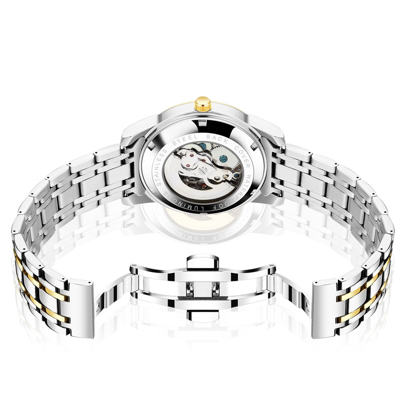 Carlophis K-1896A Consul Automatic Calendar Watch - Unisex & Mechanical