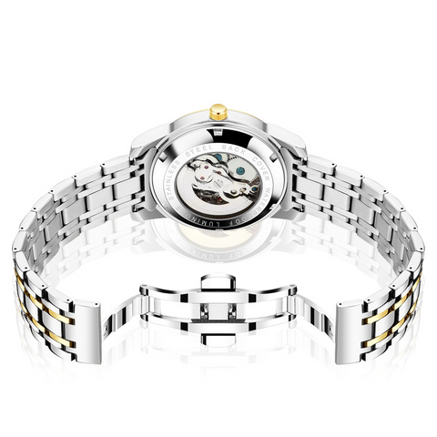 Carlophis K-1896A Consul Automatic Calendar Watch - Unisex & Mechanical