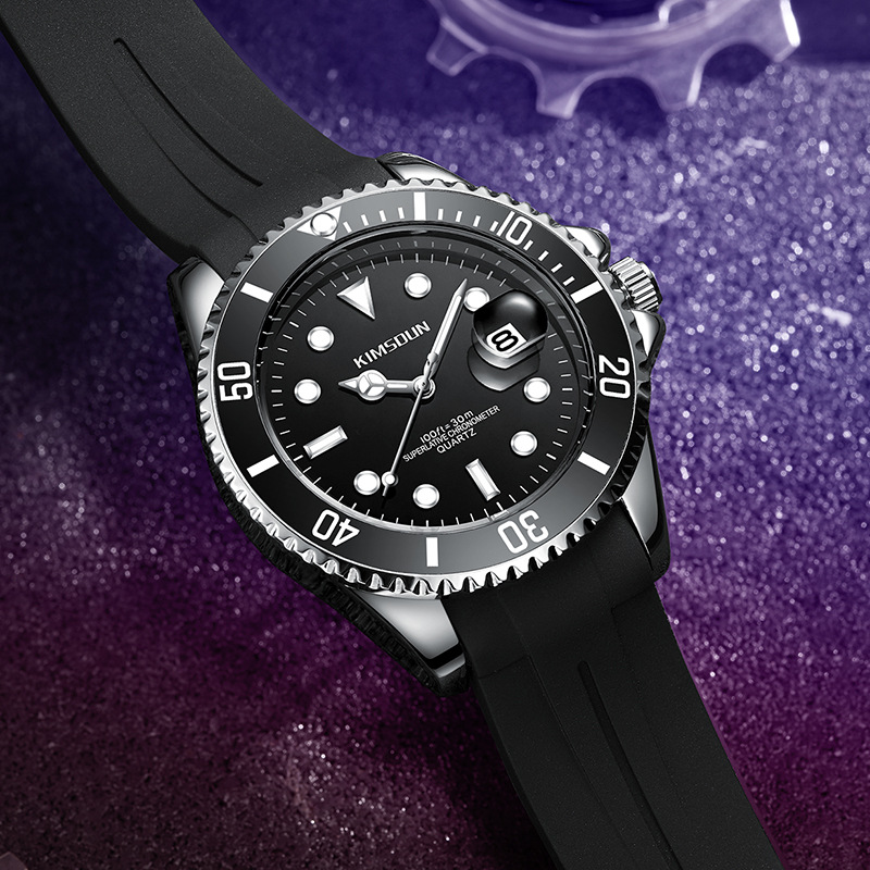 Carlophis K-1022B Abyss Classic Diver-Style Watch - Unisex & Quartz