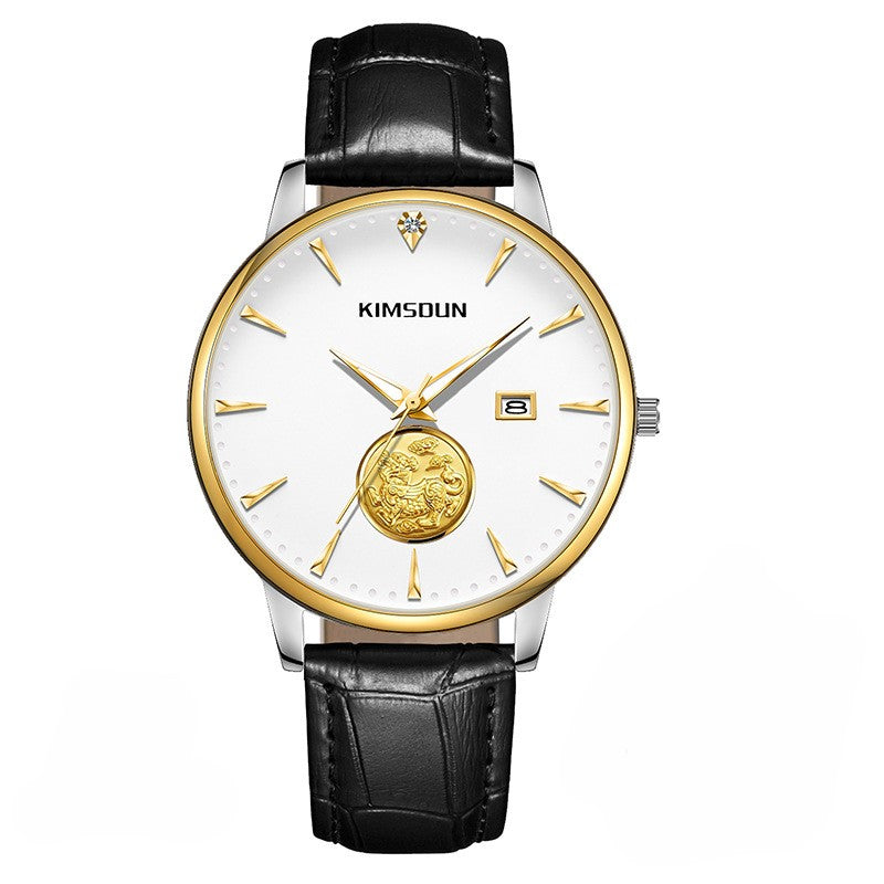 Carlophis K-1809B Talisman 3D Pixiu Watch - Unisex & Mythical Guardian