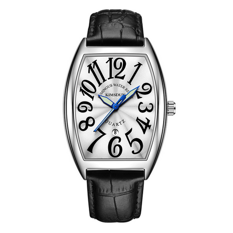 Carlophis K-816D Cypher Men's Ana-Digi Tonneau Watch - Hybrid Display