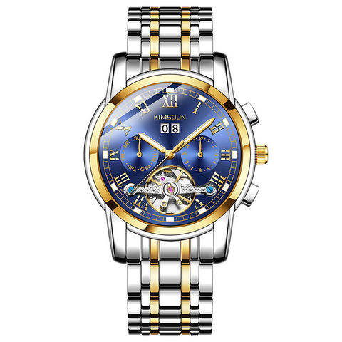 Carlophis K-1896A Consul Automatic Calendar Watch - Unisex & Mechanical
