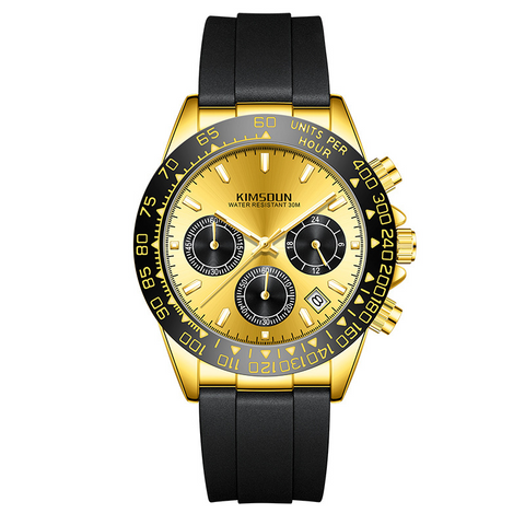 Carlophis Monza Skeleton Chronograph Watch - Unisex & Racing-Inspired