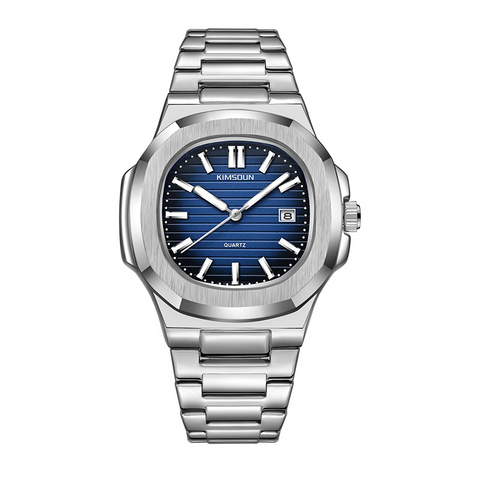 Carlophis K-921D Axiom Porthole-Style Watch - Unisex & Screw-Down Crown