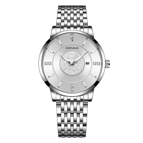 Carlophis K-1820B Dynasty Dragon Watch - Unisex & 3D Engraved Dial