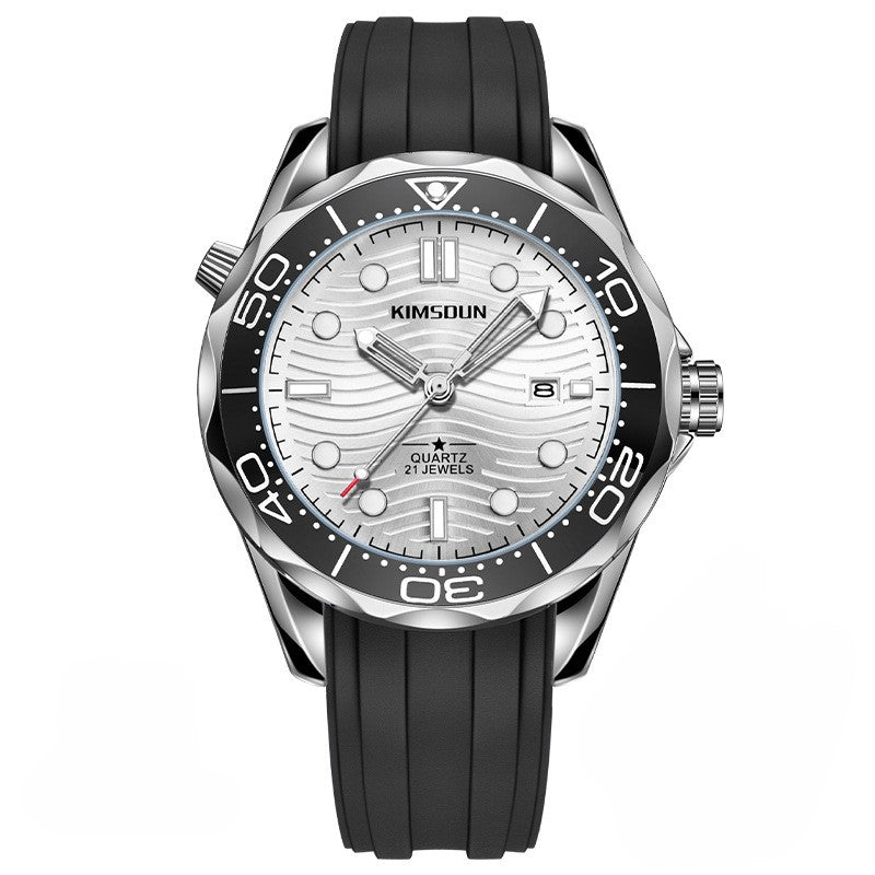 Carlophis K-1808B Triton Skeleton Diver-Style Watch - Unisex