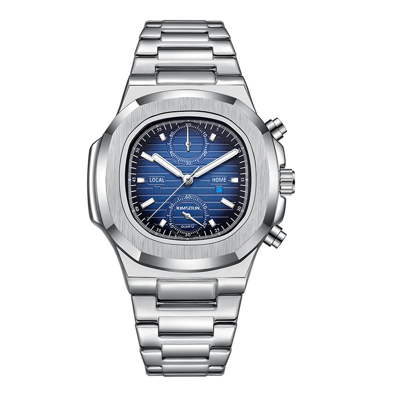 Carlophis K-918B Odyssey Chronograph Watch - Unisex & Porthole-Style