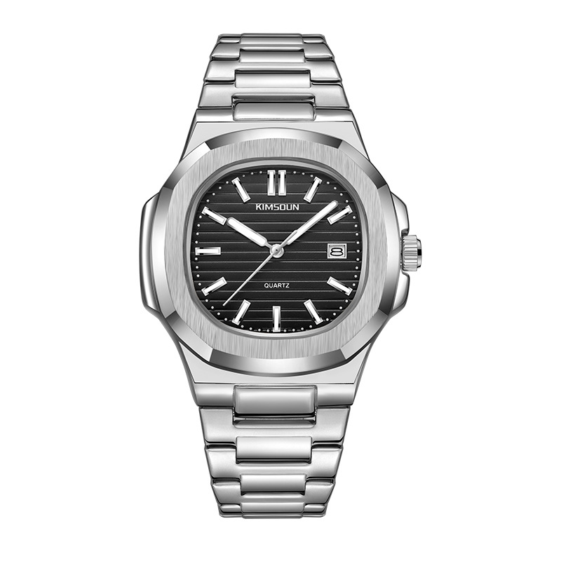Carlophis K-921D Axiom Porthole-Style Watch - Unisex & Screw-Down Crown