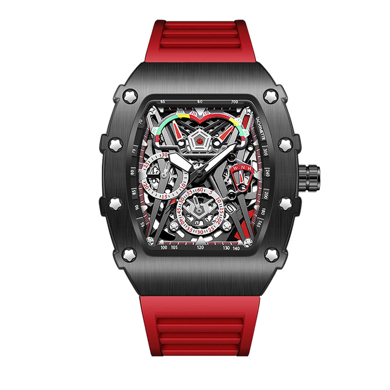 Carlophis K-2102B Velocity Men's Tonneau Watch - Sport & Vibrant Colors