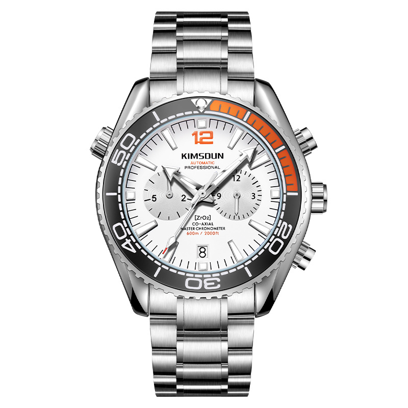 Carlophis K-1804A Maritime Automatic Diver-Style Watch - Men's