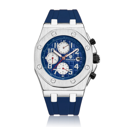 Carlophis K-1222A Signal Men's Automatic Watch - See-Through & Modern Style