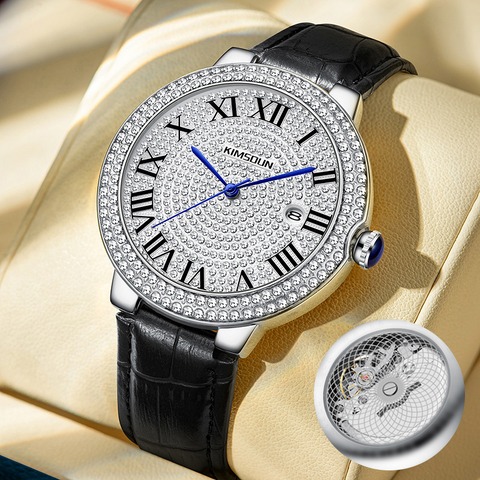 Carlophis K-1837B Eclat Iced-Out Ballon-Style Watch - Unisex
