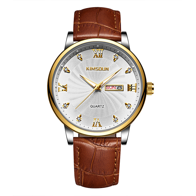 Carlophis K-1814B Scholar Ultra-Thin Dress Watch - Unisex & Small Seconds