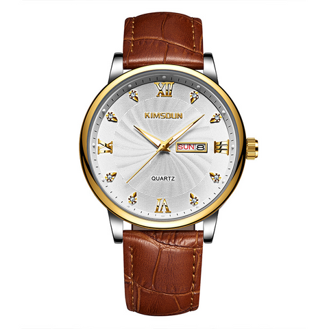 Carlophis K-1814B Scholar Ultra-Thin Dress Watch - Unisex & Small Seconds