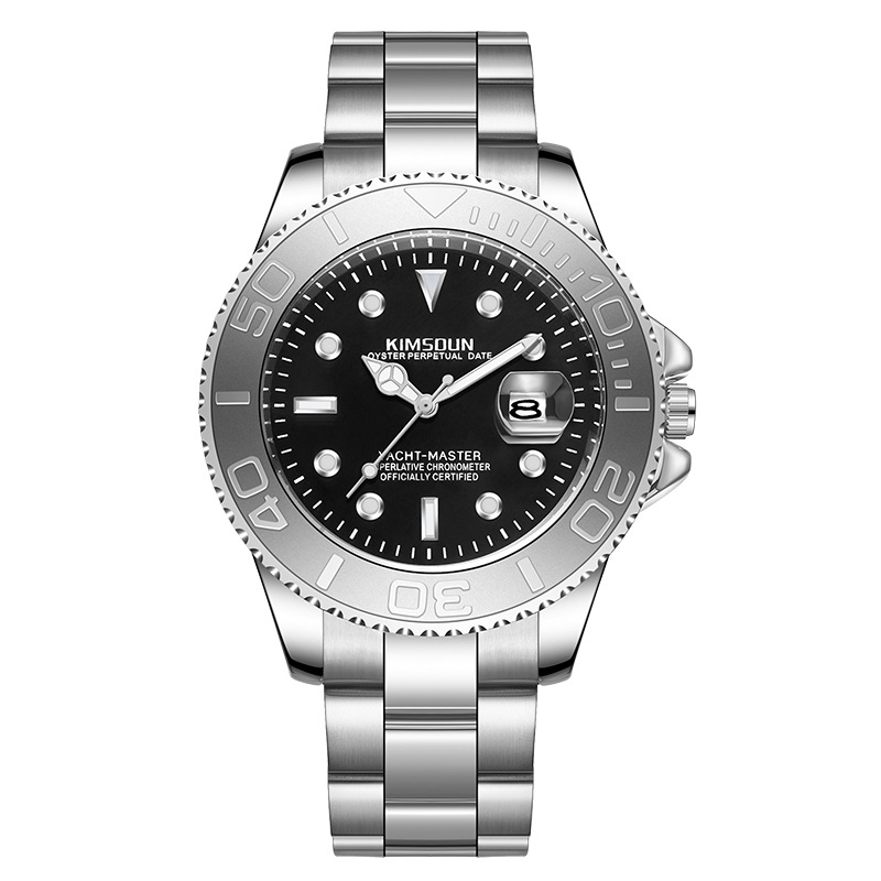 Carlophis K-1818B Regatta Steel Bracelet Watch - Unisex & Yachting-Style