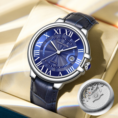Carlophis K-1829B Aura Skeleton Dial Watch - Unisex & Ballon-Style